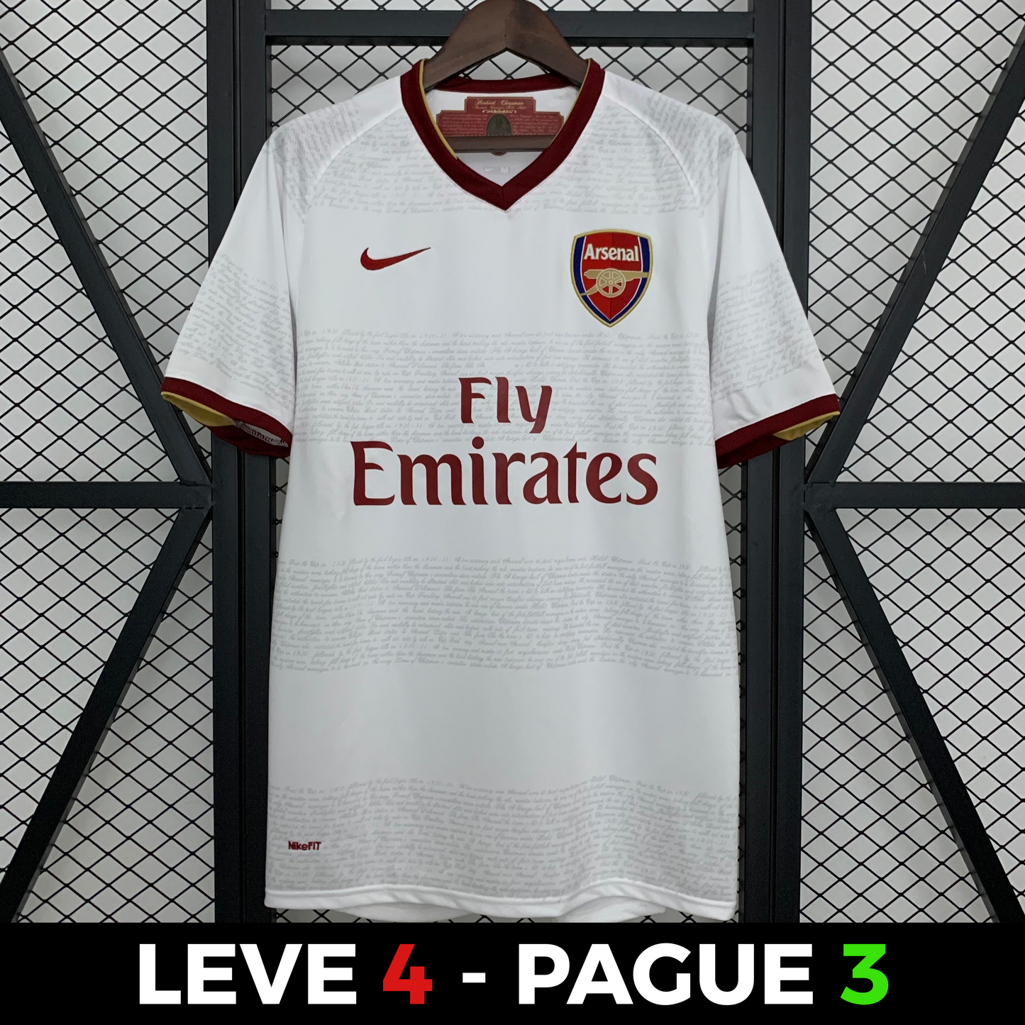 Arsenal Retro 07/08 Alternativa