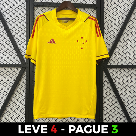 Cruzeiro 24/25 Goalkeeper Yellow